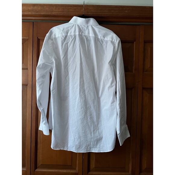 NWT J. Crew Men's Tailored Performance Bowery Dress Shirt Slim Fit White 17/35 - Picture 13 of 14